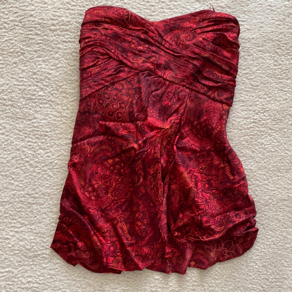 Banana Republic Strapless y2k top